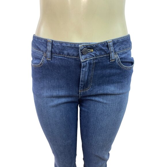 Talbots Womens Signature Slim Crop Jeans Medium Wash Stretch Denim Sz 6/28 - New - Picture 4 of 9